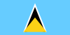 Saint Lucia Flag Icon